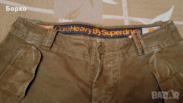 SuperDry-мъжки бермуди-L, снимка 7 - Къси панталони - 32829575