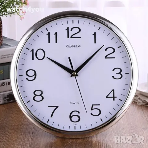 НОВ КАЧЕСТВЕН СТЕНЕН ЧАСОВНИК.СТЕННИ ЧАСОВНИЦИ С ГОЛЕМИ ЦИФРИ.STENEN CHASOVNIK WALL CLOCK, снимка 8 - Стенни часовници - 28489110