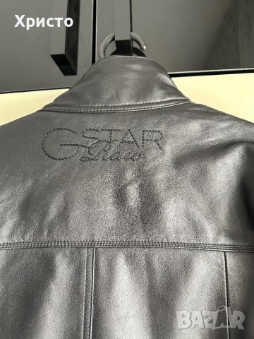G star кожено яке размер М, снимка 7 - Якета - 43815512
