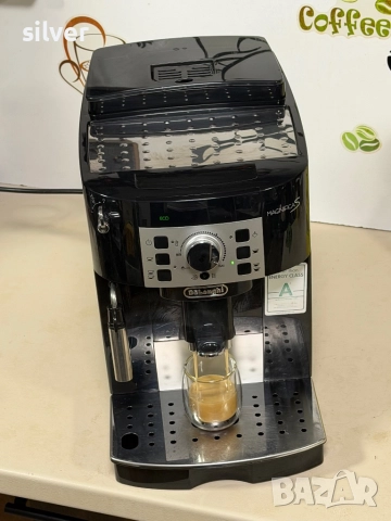 Кафемашина кафе автомат delonghi magnifica S с гаранция, снимка 3 - Кафемашини - 52880996