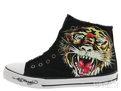 Ed Hardy оригинални унисекс кецове Uk3,5/37, снимка 3 - Кецове - 53248015