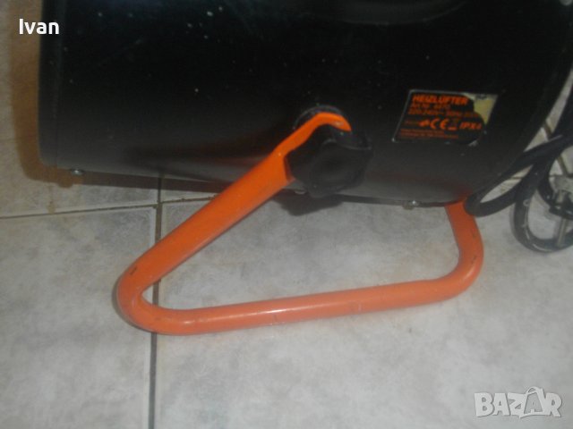 3000 Вата Eл.Строителен Отоплител-Голям-ЗА ЧАСТИ/ЗА РЕМОНТ-Неработещ-Немски Професионален-Helzlufter, снимка 8 - Други инструменти - 44081779