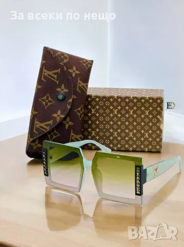 Слънчеви очила с UV400 защита с ПОДАРЪК🎁калъф и кутия Versace😎Louis Vuitton 😎 Код D1418, снимка 10 - Слънчеви и диоптрични очила - 48135552