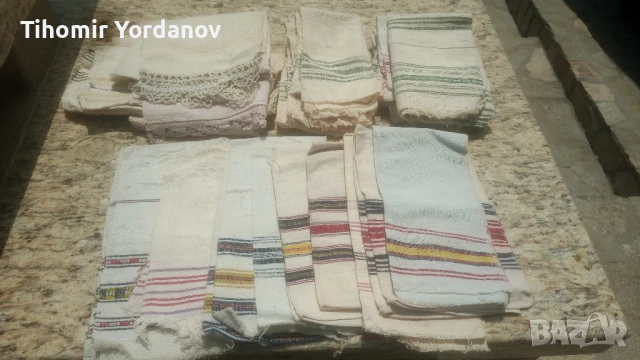 Месали, кърпи., снимка 3 - Антикварни и старинни предмети - 50786622