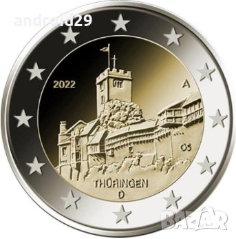 Сет/Лот 2 евро монети (възпоменателни) 2022/ 2 Euro Coin, снимка 8 - Нумизматика и бонистика - 36629756