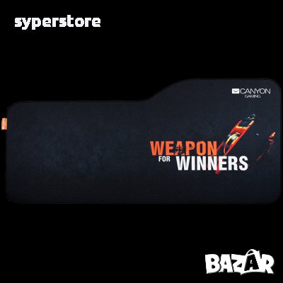 Подложка за клавиатура и мишка Геймърска CANYON CND-CMP10 930х350х430mm Геймърски пад