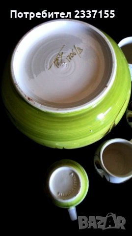 Керамичен съд за пунш, снимка 2 - Колекции - 26566180