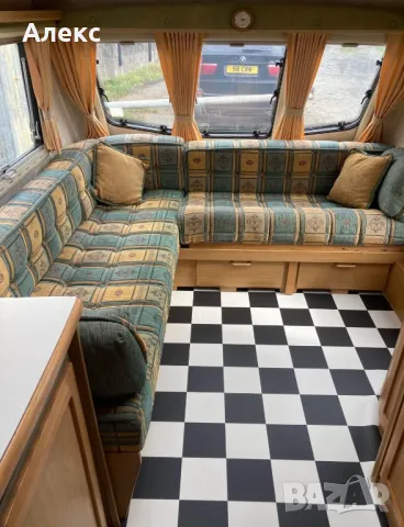 Регистрирана 2-местна каравана, оборудвана , снимка 6 - Каравани и кемпери - 47911282