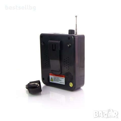 Радиоприемник високоговорител микрофон усилвател екскурзовод мегафон, снимка 4 - Други - 29017215