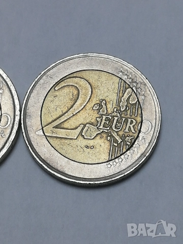монета /куриоз/ 2 евро Испания 2001 г., снимка 6 - Нумизматика и бонистика - 52949339