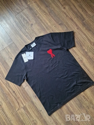 Страхотна мъжка тениска AMI размер S M L XL 2XL , снимка 2 - Тениски - 53212862