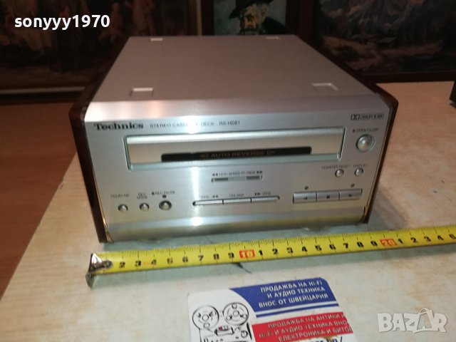 TECHNICS RS-HD81 REVERSE DECK-MADE IN JAPAN-SWISS 1412231640, снимка 8 - Декове - 43412507