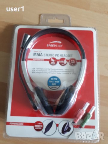 Стерео слушалки с микрофон, чисто нови, неразпечатвани, снимка 3 - Слушалки за компютър - 40231343