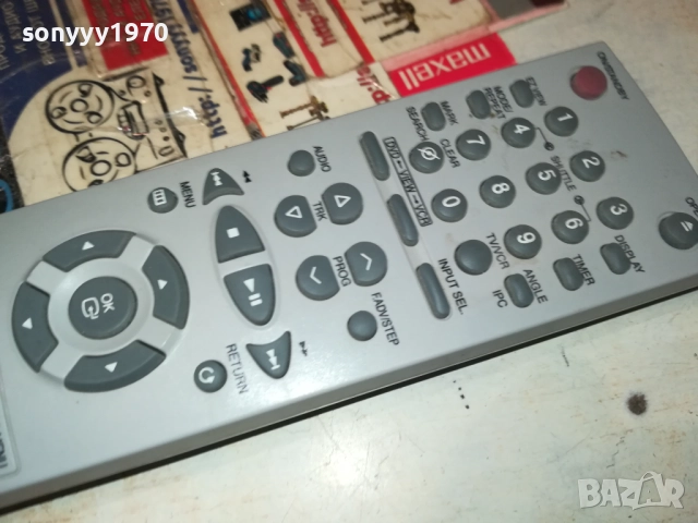 TOSHIBA SE-R0159 DVD/VCR COMBO REMOTE CONTROL 2208251351, снимка 17 - Дистанционни - 51452931