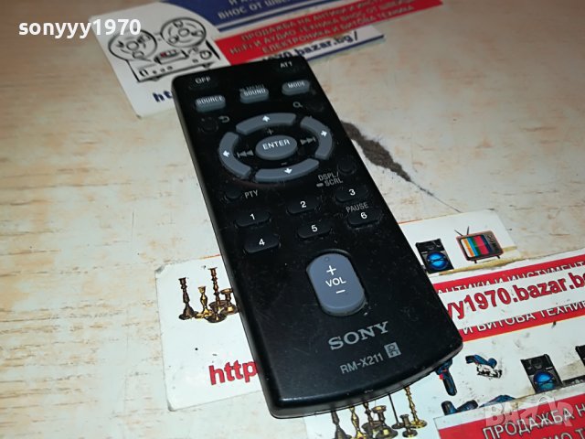 SONY CAR AUDIO REMOTE 2704231630, снимка 10 - Ресийвъри, усилватели, смесителни пултове - 40509065