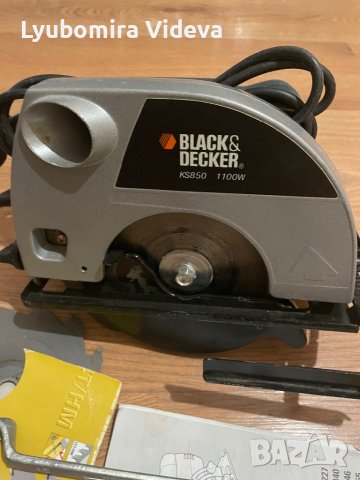 Циркуляр Black&Decker, снимка 2 - Циркуляри - 43675329