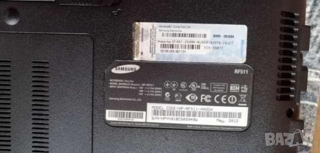 Лаптоп Samsung RV511 I5 - 2.5GHZ/4GB/250GB SSD, снимка 7 - Лаптопи за работа - 28402466