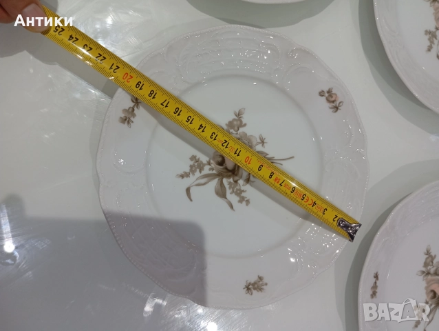 Порцеланови чинии Rosenchal, снимка 3 - Чинии - 52642507