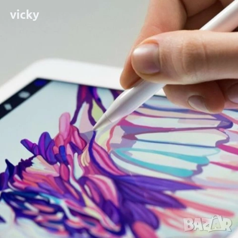Стилус/Писалка Apple 2nd Generation за iPad устройства, бял цвят - НОВ, снимка 10 - Смарт гривни - 53333056