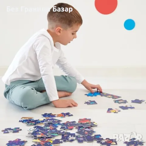 Нов Образователен пъзел Ракета Janod - Забавен и развиващ 5+ г. деца, снимка 4 - Образователни игри - 47617577