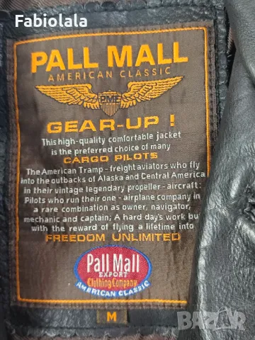 Pall Mall leren motor jacket M, снимка 9 - Якета - 47332695