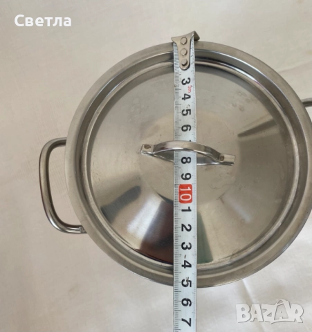 Тенджера за паста и аспержи HR1836/00AJ,специална кошница усилено дъно материал:неръждаема стомана, снимка 4 - Съдове за готвене - 52725561