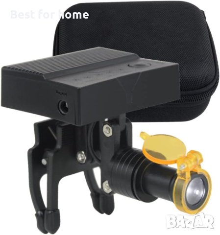 5W Стоматологичен LED фар Безжичен за очила с лупи, Преносим безкабелен челник за дентален хигиенист, снимка 2 - Друга електроника - 43070742