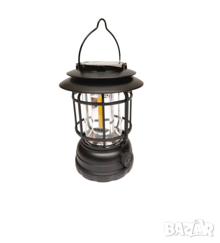 Къмпинг COB Led соларна лампа със акумулаторна батерия и USB зареждане, снимка 3 - Соларни лампи - 40417206