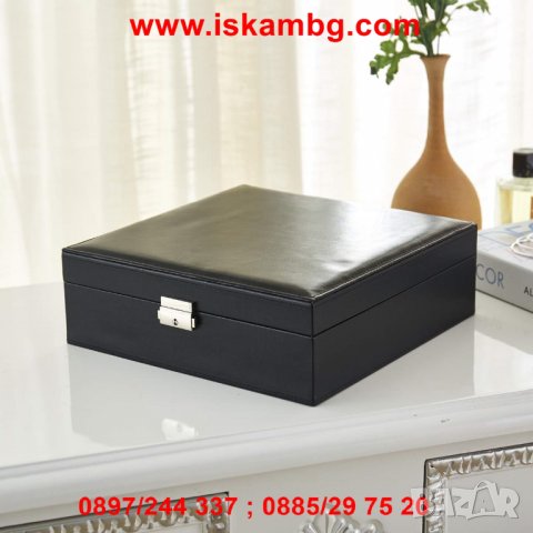 Луксозна кожена кутия за бижута -на 2 нива - МОДЕЛ 2010, снимка 16 - Други - 26857713