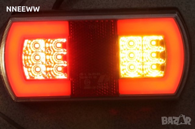 Лед Диодни стопове за камион,бус,рамарке и платформи 12/24 волта, снимка 5 - Аксесоари и консумативи - 37431573