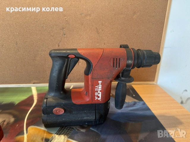 акумулаторен перфоратор "HILTI TE 6-A", снимка 8 - Бормашини - 53016055