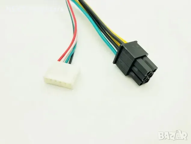 Преходник за захранване от 24 към 6 pin / пин за дънни платки HP, снимка 3 - Кабели и адаптери - 47901611