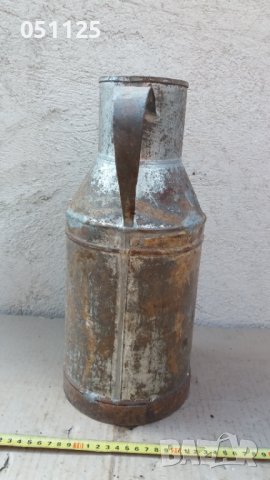 Метален възрожденски гюм за мляко - 8 литра , снимка 4 - Антикварни и старинни предмети - 40300578