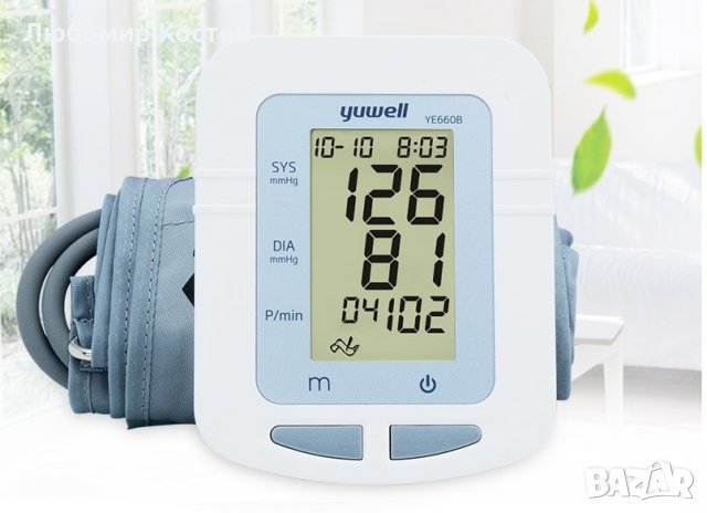 Апарат за измерване на кръвно налягане и пулс, цифров., снимка 5 - Други - 32632795