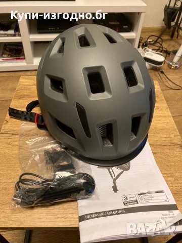 Bikemate-e bike-велосипедна каска с мигачи-управление от кормилото, снимка 7 - Велосипеди - 39963449