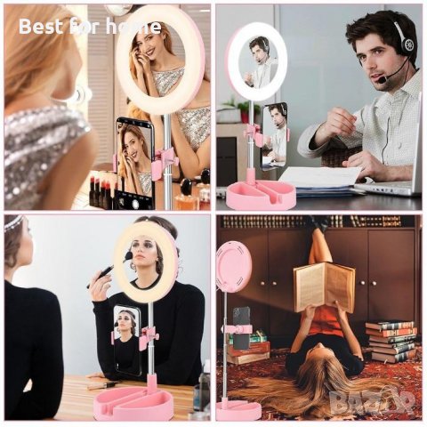 Млтифункционално огледло с ЛЕД осветление, модел G3, снимка 4 - Декорация за дома - 37546324