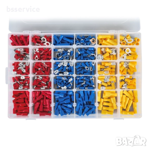 Кабелни клеми 480 броя различни размери , снимка 2 - Друга електроника - 52478150