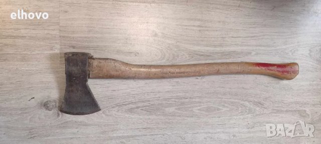Стара брадва с дълга дръжка#36, снимка 2 - Антикварни и старинни предмети - 50264194