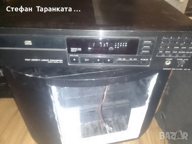 CD player SONY, снимка 2 - Аудиосистеми - 53137292