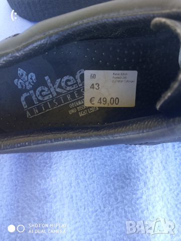 Rieker номер 43., снимка 7 - Ежедневни обувки - 44881690