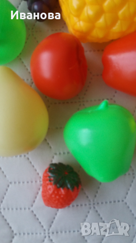Пластмасови плодове , снимка 4 - Фигурки - 44898673