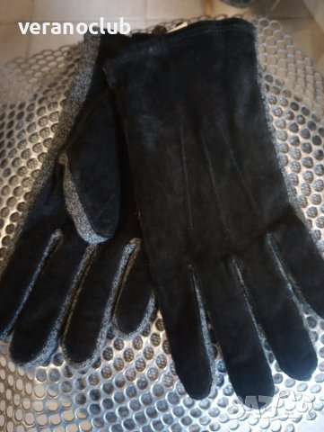 Мъжки ръкавици от естествена кожа и текстил Frumoas L, снимка 4 - Ръкавици - 43800164