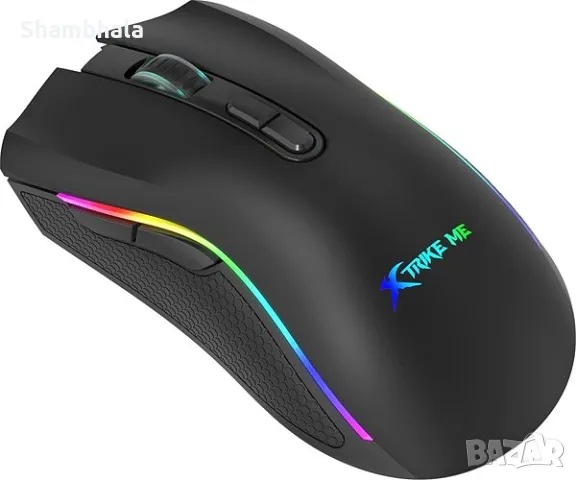 Гейминг мишка XTRIKE GM-314 ЧЕРНА, снимка 2 - Клавиатури и мишки - 48761841