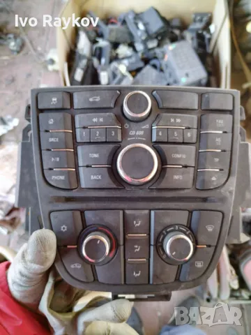 Панели, табло Opel Astra J , 13397126 , 13435154