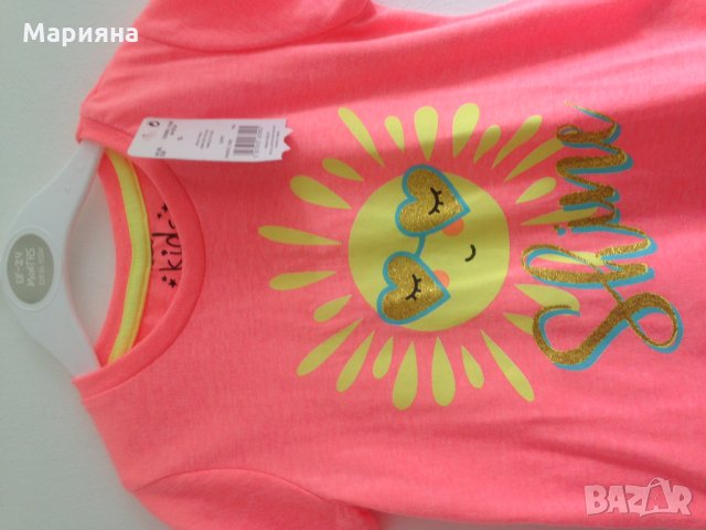 нова тениска за момиче 18-24мес, снимка 4 - Бебешки блузки - 28250101