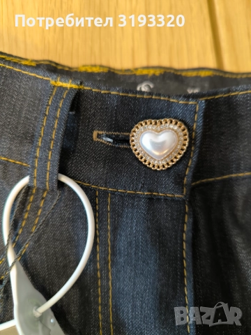 Дънкова пола XS-размер , снимка 3 - Поли - 51890601