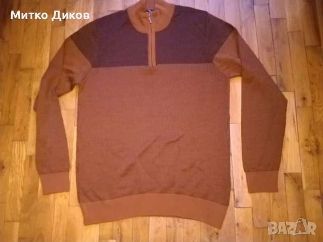 Пуловер Андрюс нов 50% вълна размер М на половин цена, снимка 1 - Пуловери - 43975379