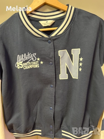  Модерно яке H&M – размер 12–14 г. , снимка 2 - Детски якета и елеци - 52300213