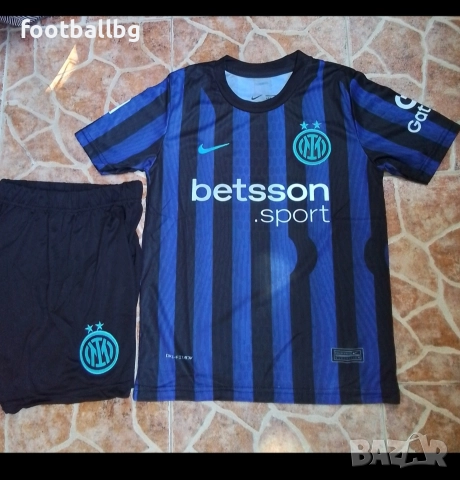 INTER 💙⚽️ детско юношески футболни екипи НОВО сезон 2025-26 година , снимка 2 - Футбол - 41499598