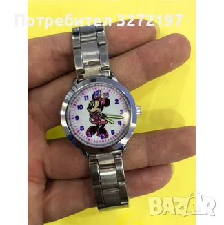 Disney Mickey Minnie Детски Кварцов часовник, снимка 4 - Детски - 48270470